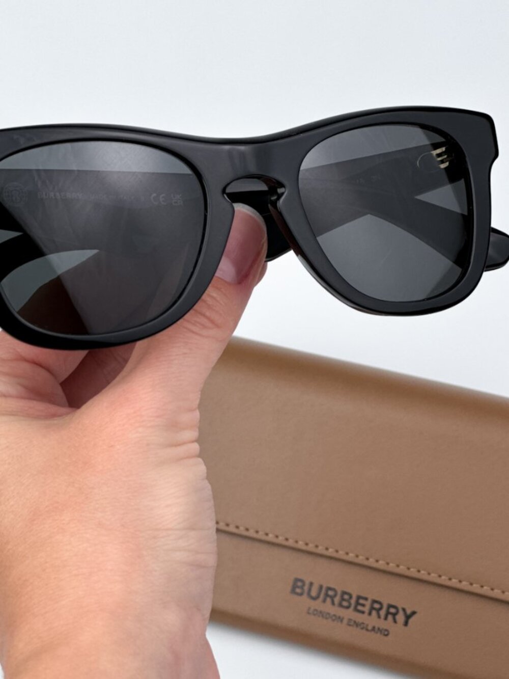 BURBERRY BE4426 300187 BLACK SQUARE SUNGLASSES